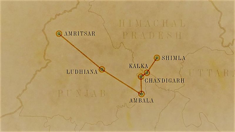 Amritsar to Shimla