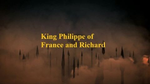 King Philippe of France and Richard the Lionheart of England