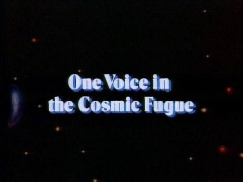 One Voice in the Cosmic Fugue